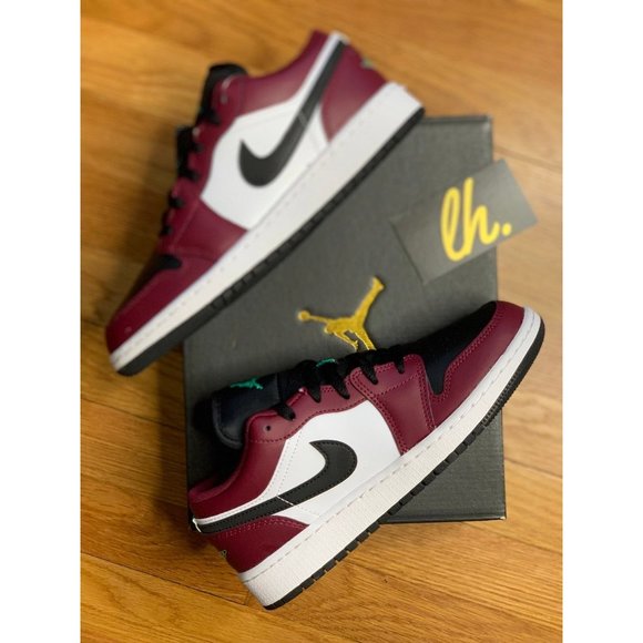 Size 5y Air Jordan 1 Low "Beetroot" - Picture 5 of 5